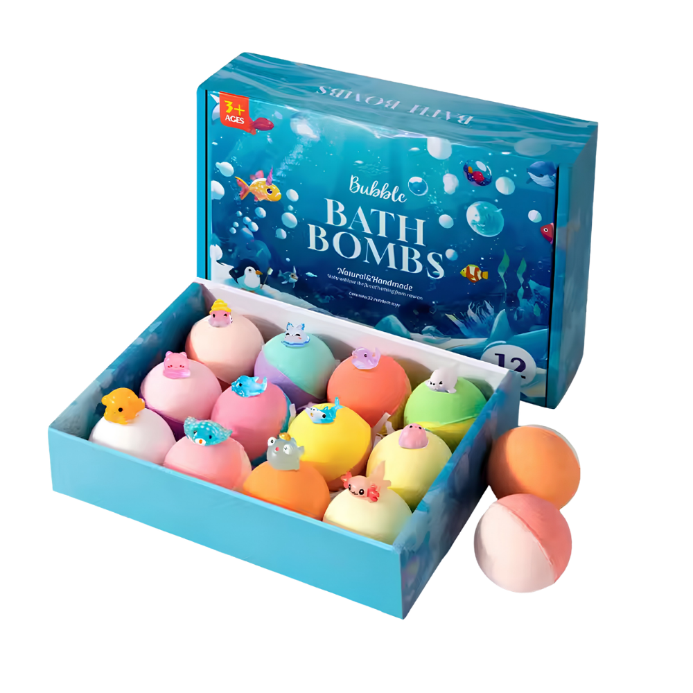 OceanFizz™ - 2PCS Bath Bombs Set with Toys Inside